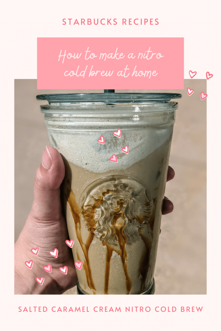 Starbucks Salted Caramel Cream Nitro Cold Brew Recipe - Mandy Olive